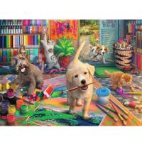 Cute Crafters 750pc Jigsaw Puzzle Extra Image 1 Preview